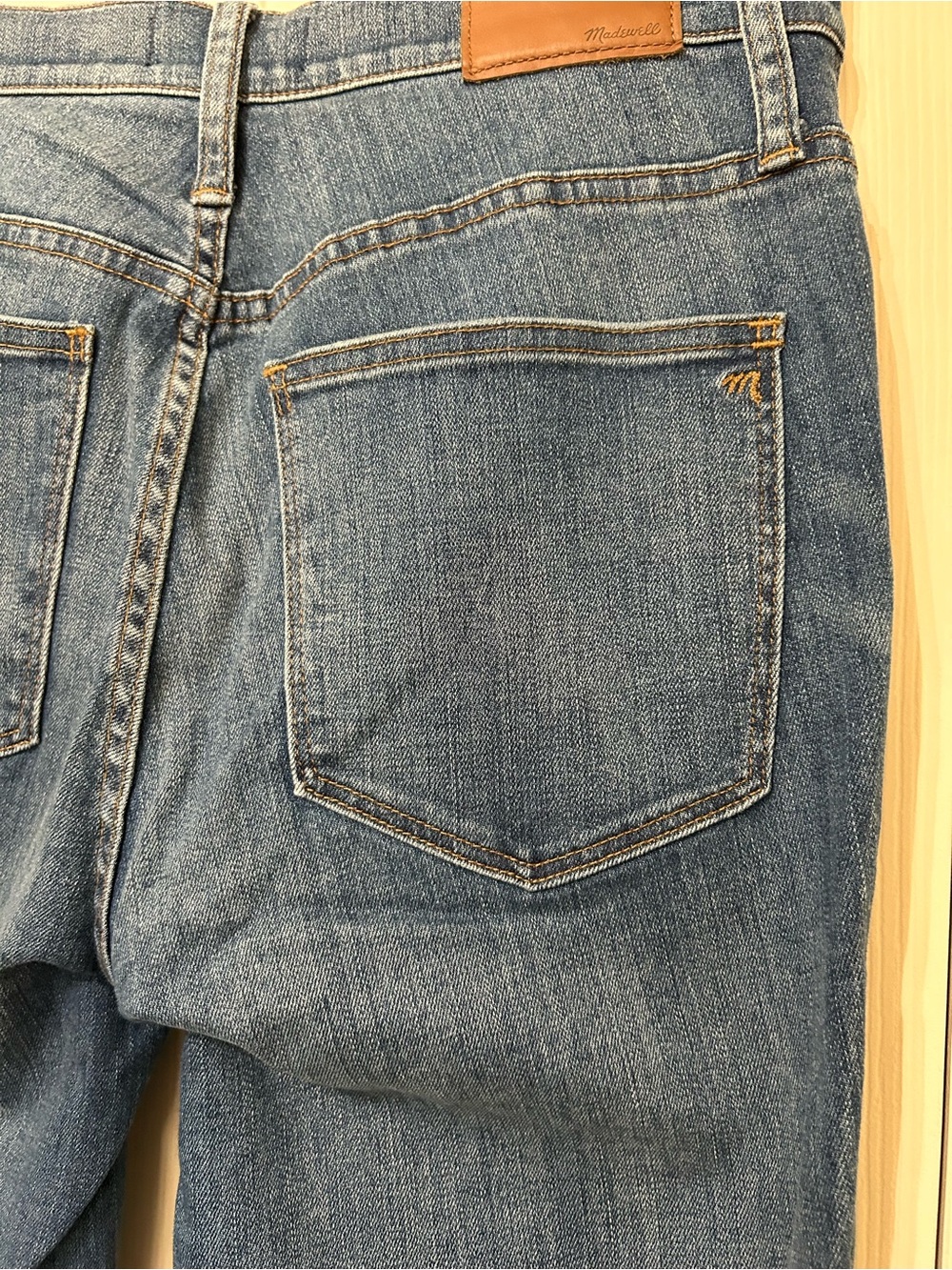 NEW Madewell 10" High Rise Skinny Jean Tulip-Hem somerset wash stretch denim 30 - Picture 6 of 12